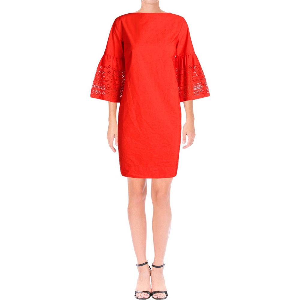 NWOT Ralph Lauren Kadijah eyelet sleeve dress